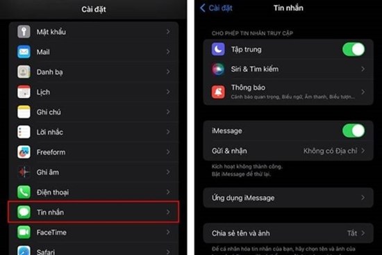 Cách chặn lưu ảnh từ iMessage vào album iPhone
