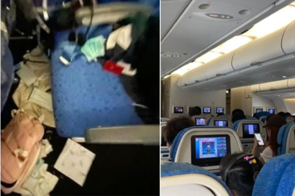 Choáng với người phụ nữ nằm gọn trong ngăn hành lý máy bay Mỹ-2