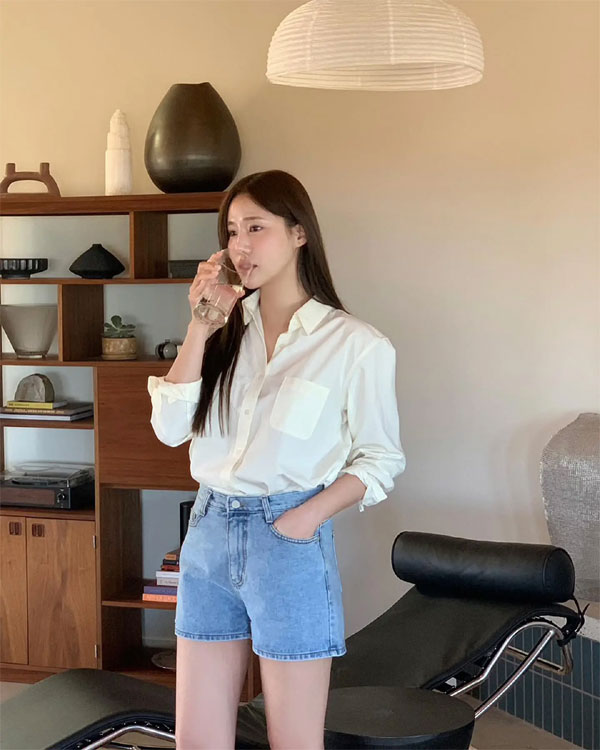 Tự tin mặc đẹp với 4 cách diện áo sơ mi trắng sành điệu-4