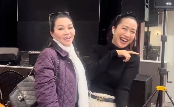 Ngọc Huyền gặp Ốc Thanh Vân ở Úc, tiết lộ chuyện bị đồn đi diễn nhà hàng-2