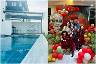 Cặp đôi Quảng Ninh bên nhau năm 17 tuổi đến năm 27 tuổi về chung nhà, 10 năm sau kỉ niệm ngày cưới bằng căn villa triệu đô