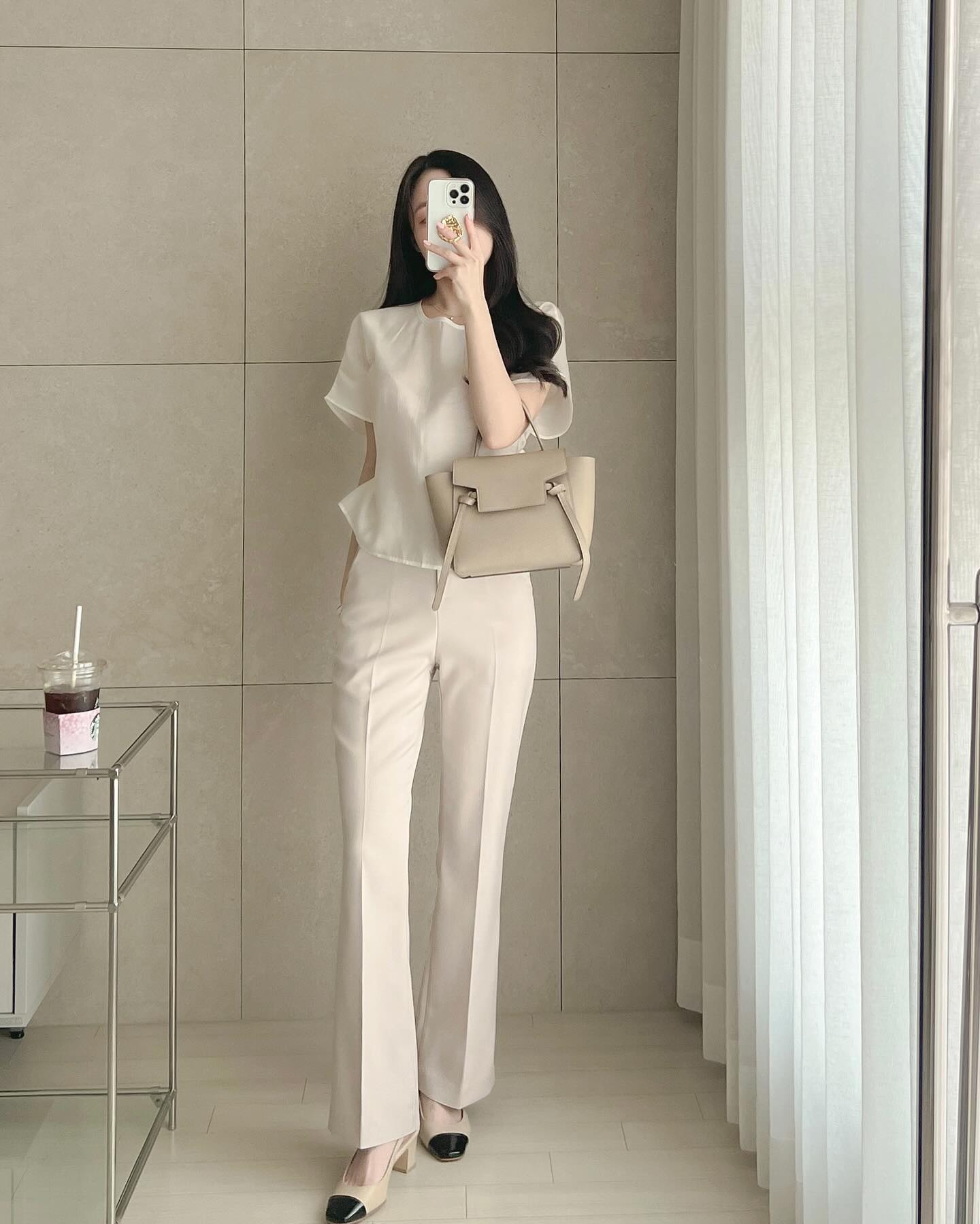 10 set đồ công sở dành cho nàng yêu thích phong cách tối giản-4