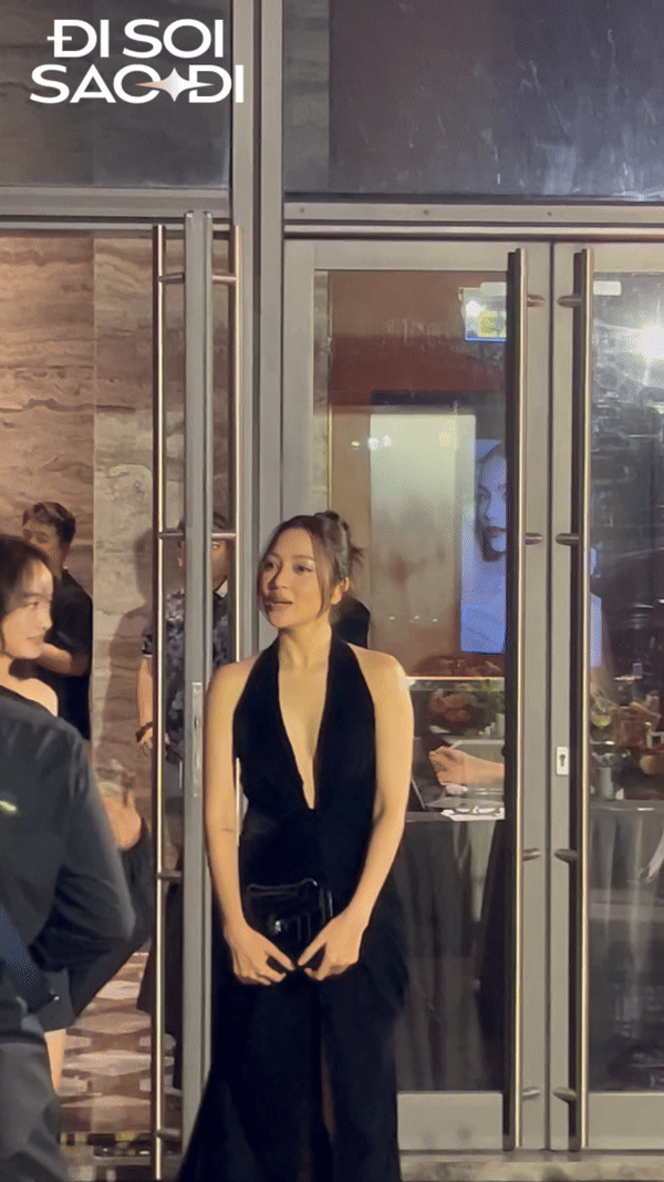 Bảo Anh chiếm spotlight với váy khoét sâu gợi cảm, khoe sắc vóc nóng bỏng bất bại trước cam thường-1