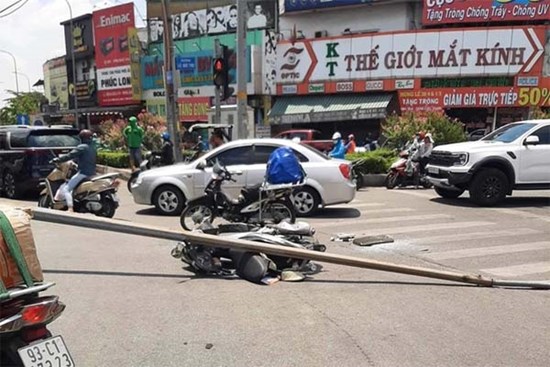 TPHCM: Trụ đèn