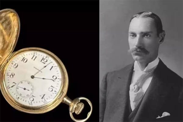Bán đấu giá chiếc đồng hồ của tỷ phú giàu nhất trên tàu Titanic, hé lộ mức giá chưa từng có-1