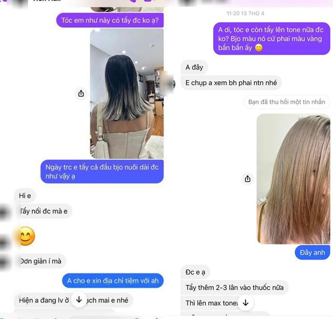 Kiếp nạn khi tẩy tóc: Làm hết 8.5 triệu, vẫn phải mua thêm bộ tóc giả về đội vì tóc rụng gần hết-1