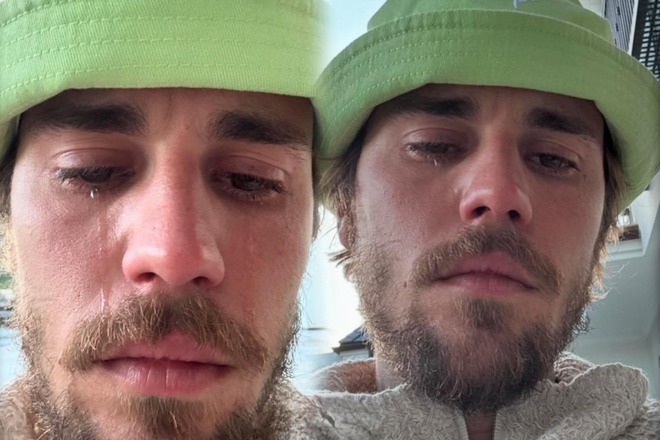 Justin Bieber và Hailey Bieber chuẩn bị đón con đầu lòng, bộ ảnh váy cưới bụng bầu hút gần 10 triệu like-6