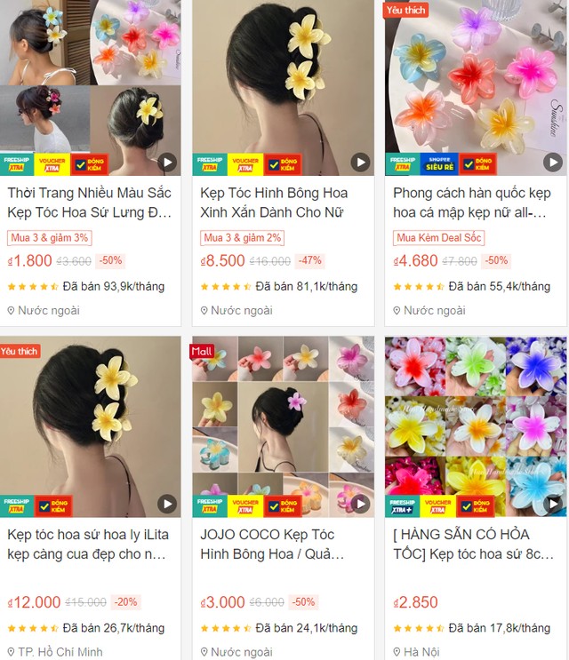 Bán kẹp tóc vài ngàn đồng, chủ shop bỏ túi bạc tỉ-2