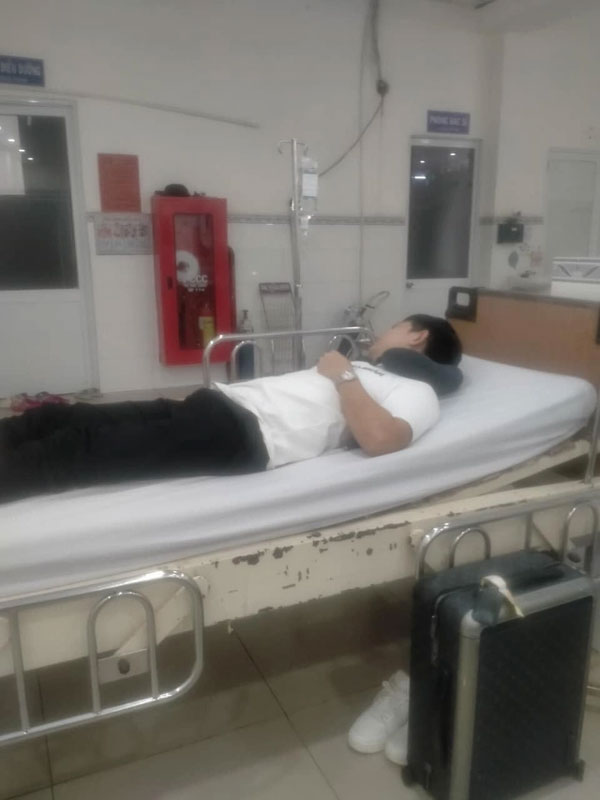 Ca sĩ Quách Thành Danh vào viện cấp cứu-1