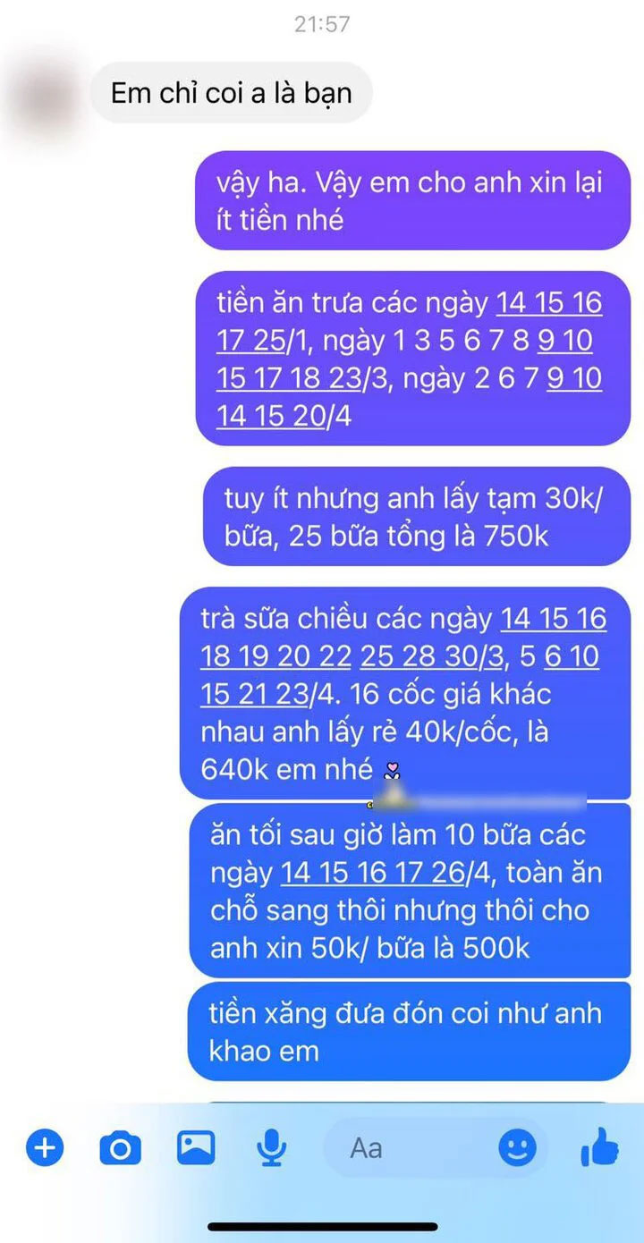 Đòi lại tiền 16 cốc trà sữa khi bị từ chối tỏ tình, chàng trai gây sốt mạng Việt-1