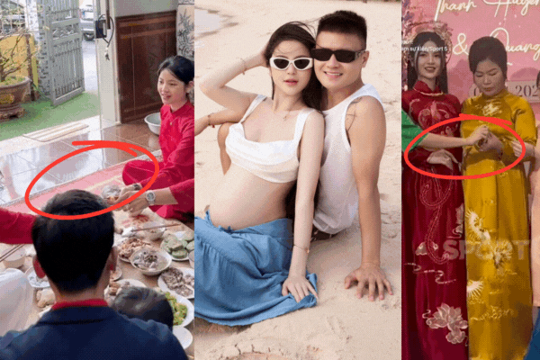 Quang Hải mang nét mặt căng thẳng khi đưa vợ bầu đi ăn sáng, nghe xong lý do Chu Thanh Huyền liền thông cảm-3