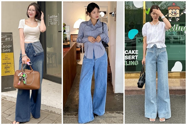 Công thức phối áo thun và quần jeans trẻ trung-5