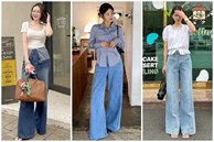 10 cách mặc quần jeans ống rộng chuẩn sành điệu trong mùa hè nóng bức