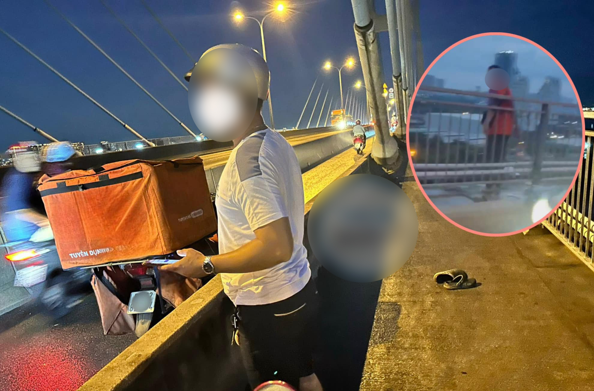 Vợ shipper tiết lộ lý do chồng nhảy cầu: Do buồn chuyện gia đình-2