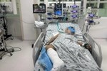 Bé trai 9 tuổi nhập viện với chân trái dập nát