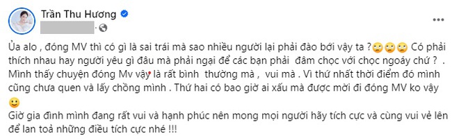 Bà xã Tuấn Hưng phản ứng gắt khi bị soi từng đóng MV cho Duy Mạnh, cơ duyên hợp tác với đàn anh như thế nào?-1