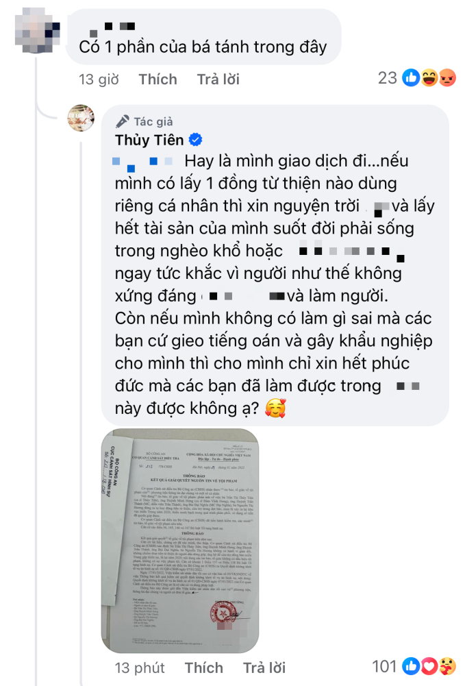 Vừa khoe ảnh biệt thự, Thủy Tiên liền phải lên tiếng đáp trả khi bị antifan chất vấn-1