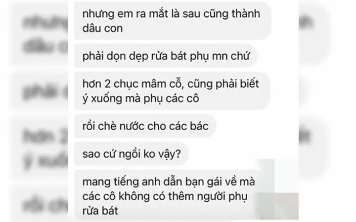 Dân mạng tranh cãi chuyện cô gái không chịu rửa bát khi ra mắt nhà bạn trai-1