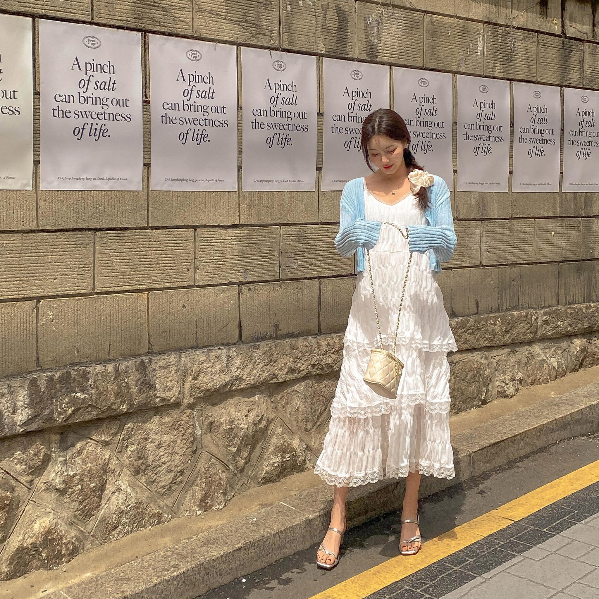 Váy và sandal có 10 cách diện siêu trẻ trung, tôn dáng-6