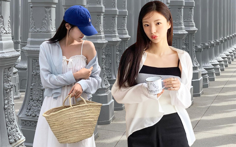 5 công thức diện đẹp áo sơ mi voan mỏng cả khi đi làm lẫn đi chơi-1