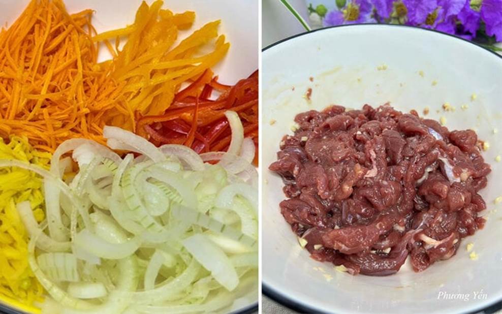 Món gỏi hoa bằng lăng của người phụ nữ Hà Nội gây sốt mạng-2