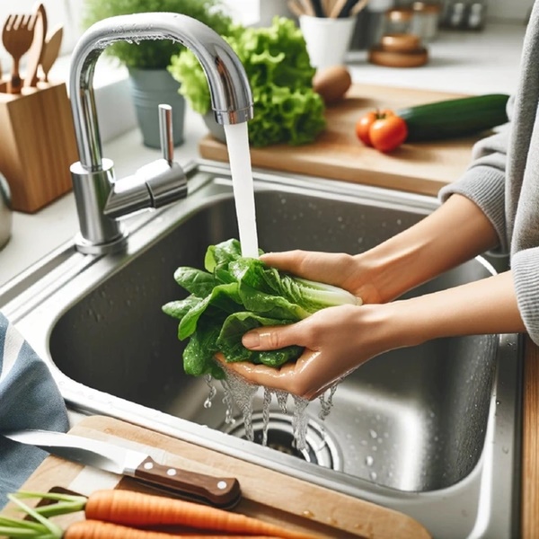 Rửa rau bằng nước muối có thật sự sạch hay không?-2