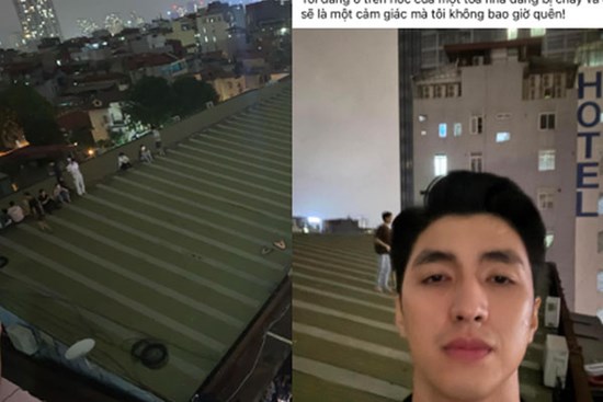Thông tin vụ cháy ở Đường Láng khiến diễn viên Bình An cùng nhiều người mắc kẹt, phải leo mái nhà chờ ứng cứu