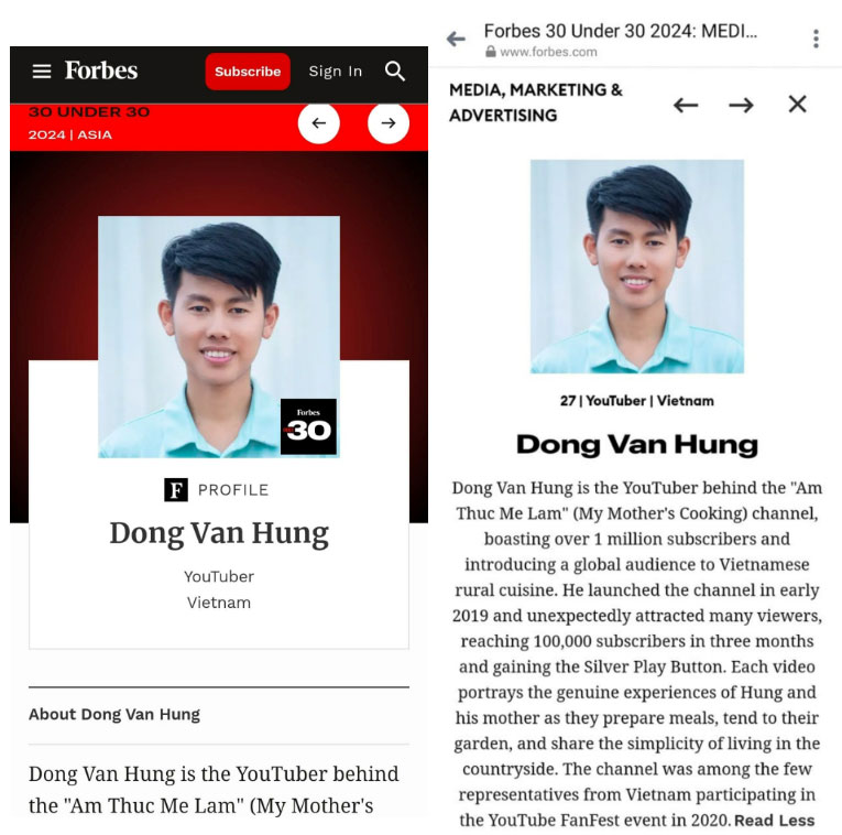 Lời nhắn của người mẹ nghèo khi con trai lọt top Forbes 30 Under 30 châu Á-1