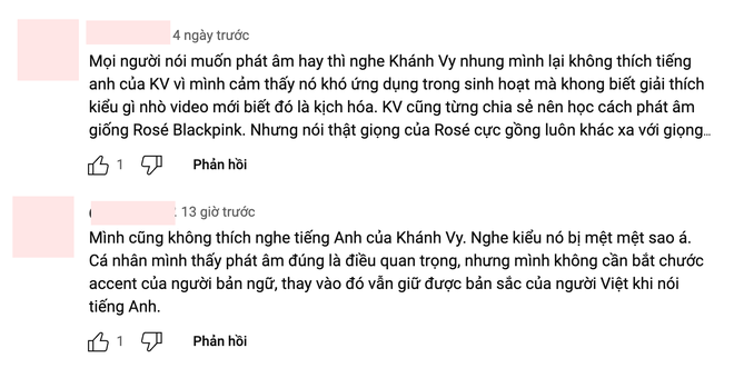 Bị chê cách phát âm tiếng Anh kiểu học đòi, giọng kịch hóa nghe rất khó chịu, Khánh Vy phản ứng ra sao? ​​​​​​​-4