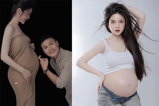 Quang Hải - Chu Thanh Huyền tung bộ ảnh bầu, dân mạng nhắc nhở mẹ bầu cần cẩn trọng