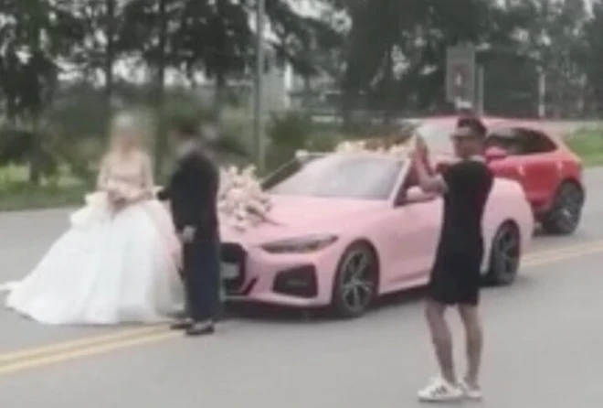 Đoàn xe rước dâu dừng giữa đường chụp ảnh: Khởi tố Hải idol và 3 đồng phạm-1