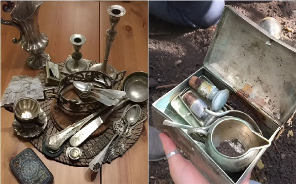 Người đàn ông tìm ra kho báu nhờ tấm bản đồ vẽ tay cha để lại-2