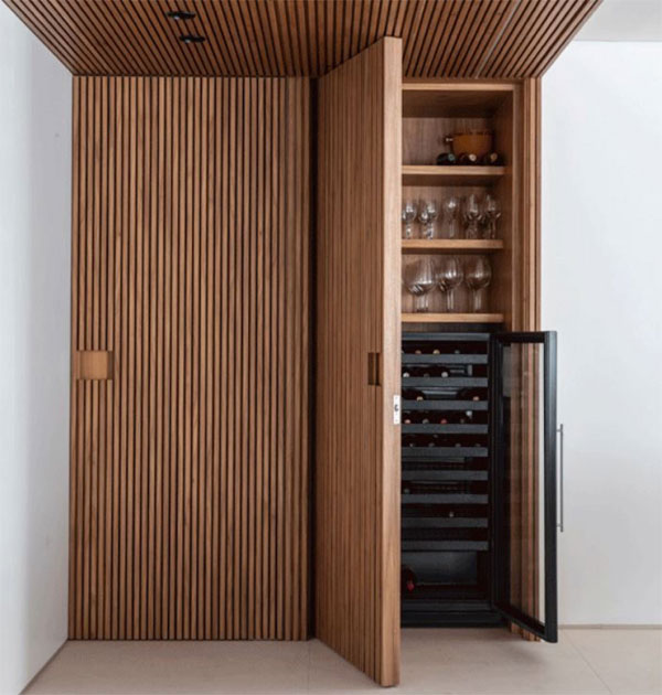 Bất ngờ với các kiểu cửa vô hình ‘phù phép’ không gian trong nhà-2