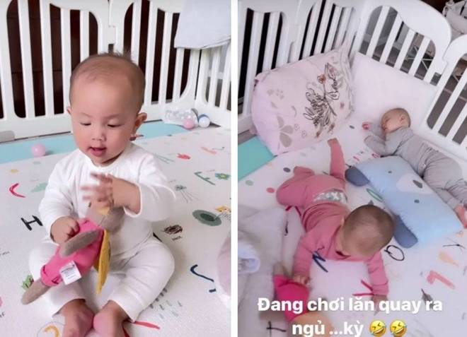 Phòng ngủ của các cặp sinh đôi nhà sao Việt: Phương Oanh, Hồ Ngọc Hà sắm ti tỉ đồ xịn cho con-5