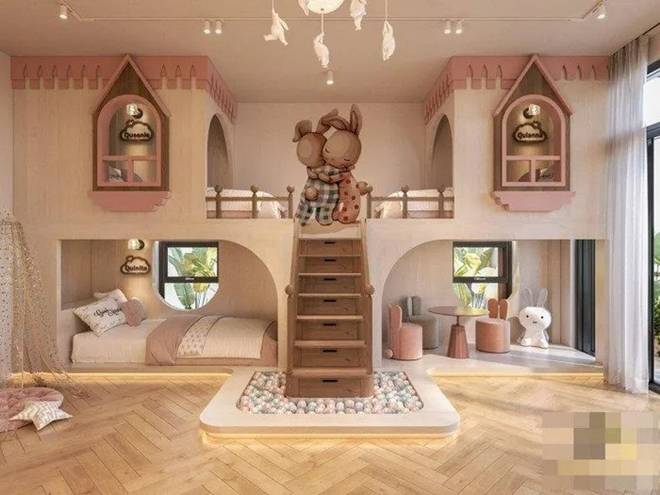 Phòng ngủ của các cặp sinh đôi nhà sao Việt: Phương Oanh, Hồ Ngọc Hà sắm ti tỉ đồ xịn cho con-11