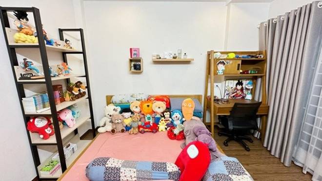 Phòng ngủ của các cặp sinh đôi nhà sao Việt: Phương Oanh, Hồ Ngọc Hà sắm ti tỉ đồ xịn cho con-16