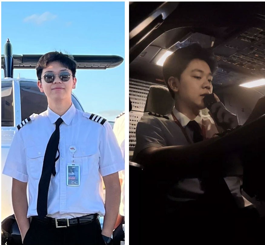 Danh tính em trai phi công Hà Nội hot nhất MXH: 2k1 đã là cơ phó Vietjet, visual cực phẩm, clip mấy giây mà làm các chị 30 cũng phải replay” cả ngày-1