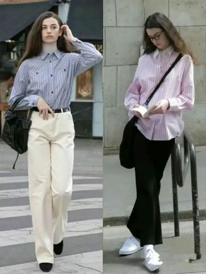 Chiếc áo mang vẻ đẹp giản dị và thanh lịch phụ nữ 40 tuổi có thể tự tin diện-2