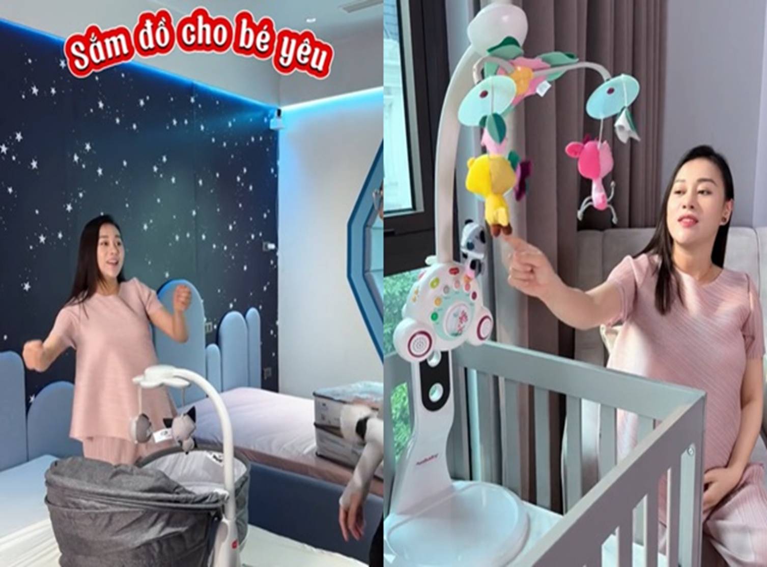 Shark Bình - Phương Oanh đón cặp song sinh về nhà, phòng riêng cho cho 2 bé sang chảnh từng centimet-12