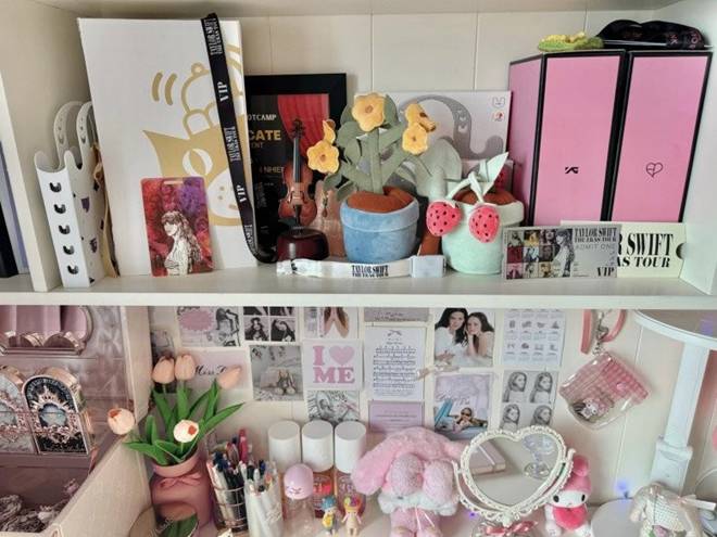 Cận cảnh căn phòng màu hồng siêu ngăn nắp của con gái MC Diệp Chi, mẹ nhìn mà phải xuýt xoa xinh quá-6