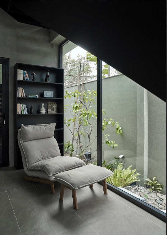 Vợ chồng 9x chi 30 tỷ đồng xây villa 550m2 tông trầm và lạnh đầy cá tính, thiết kế thế nào để vừa sáng vừa thoáng mát: KTS cũng áp lực-7