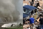 Mỹ: Cảnh hoang tàn ở nhiều bang sau lốc xoáy càn quét, 18 người thiệt mạng-1