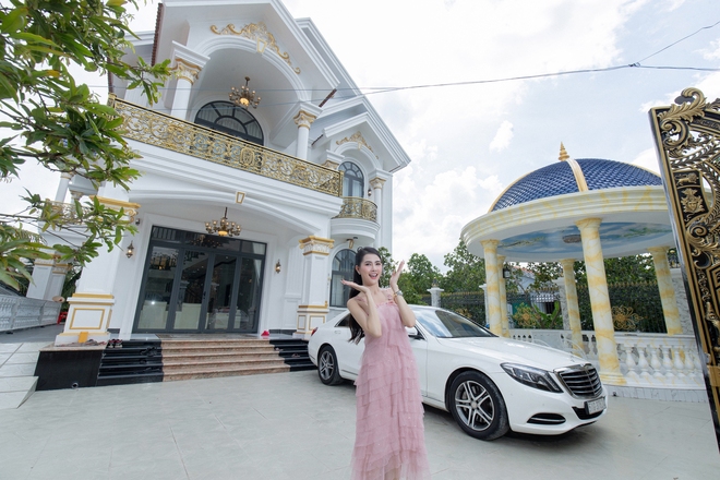 Cận cảnh biệt thự hơn 10 tỷ, rộng hàng trăm mét vuông hoa hậu Phan Thị Mơ tặng ba mẹ-6