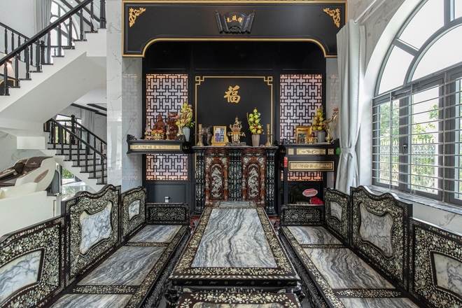 Cận cảnh biệt thự hơn 10 tỷ, rộng hàng trăm mét vuông hoa hậu Phan Thị Mơ tặng ba mẹ-9