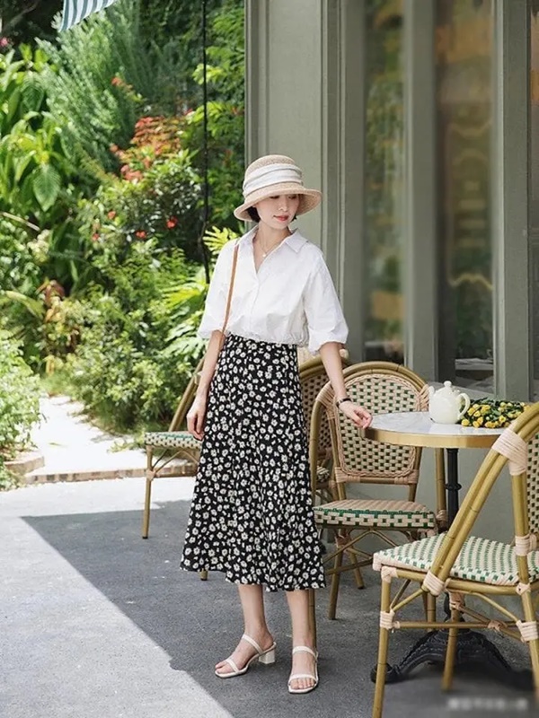 Gợi ý cách mix váy và sandals sành điệu cho nàng tỏa sáng ngày hè-7