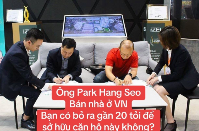 Căn penhouse 18 tỷ của HLV Park Hang-seo đang được rao bán, bên trong thế nào?-1
