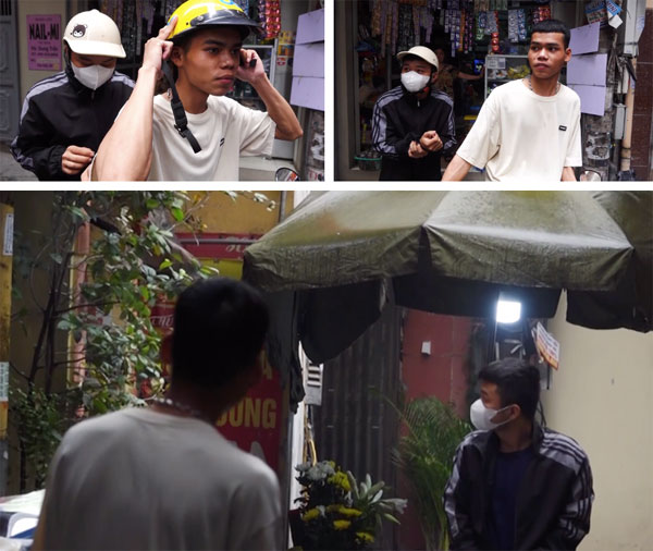 Hai người hùng trở về khu nhà trọ thắp hương cho những người xấu số trong vụ cháy ở Hà Nội-2