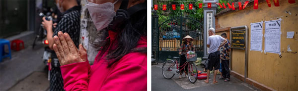 Hai người hùng trở về khu nhà trọ thắp hương cho những người xấu số trong vụ cháy ở Hà Nội-4