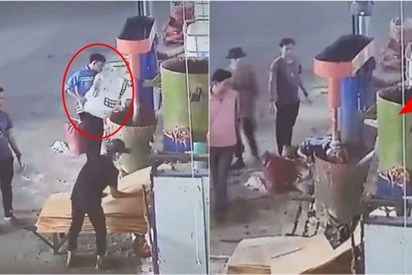 Nam công nhân Bình Phước mất 1 tay, 2 chân vì cuốn vào máy trộn-2