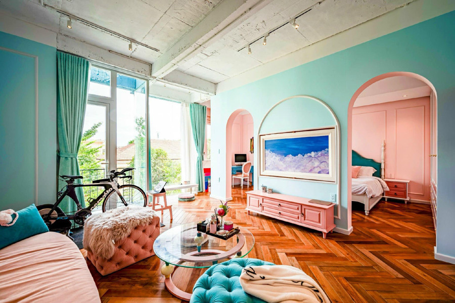 Ngôi nhà 600m2 ngập sắc màu như cung điện cổ tích của Thủy Top-5